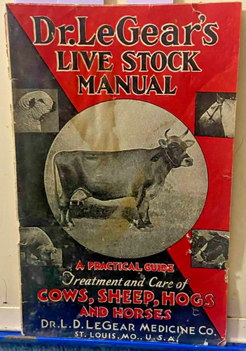 1936 legears live stock - legears,